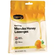 Comvita Soothing Manuka Honey with Propolis (Zesty Lemon) Lozenges X 40