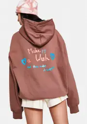 [Urban Sophistication] Make A Wish Graphic Hoodie