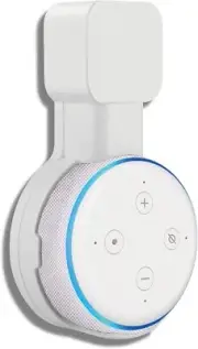 Sintron Echo Dot Wall Mount White, Alexa Accessories Smart Home Outlet Wall Moun