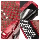 62 Keys Accordion 60 Bass Button Accordion Kids Educational Musical Instrume DY9