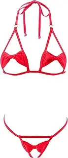 [SHERRYLO] Micro String Bikini Slutty Crotchless Extreme Bikinis Sexy Exotic Mini gstring Thong Swimsuit Skimpy Bathing Suit