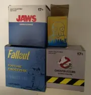 Loot Crate Lot Jaws Stopper Kidrobot Calculon Ghostbusters Slimed Figure Fallout