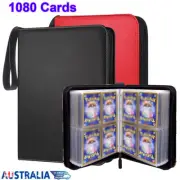 1080 Cards Pocket Zip Trading Card Binder 9Pocket Pokemon Card Album Folder Case