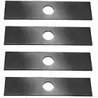 4 Pack Heat Hardened Longer Life Edger Blades Replace 613223 Echo Stihl, etc NEW