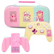 Nintendo Switch PowerA Pokemon Sweets Controller & Case Bundle