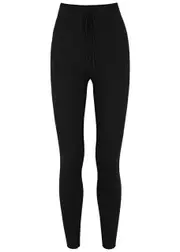 Varley Mocado Ribbed-knit Leggings - Black - S (UK8-10 / S) S (UK8-10 / S)