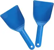PRETYZOOM 2pcs Kitchen Snow Shovel and Ice Scraper Lightweight Plastic Snow Removal Tools for Windscreen and Freezer Efficient Defrosting for Winter Weather Challenges