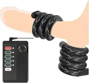 Electric Shock Penis Ring,Vibrating Penis Ring,Extender Enlarger Enhancer Vibration Cock Penis Rings 2 Pieces Cock Rings for Adult Men Sex Toys
