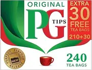PG Tips 240 Original Tea Bags from Great Britain