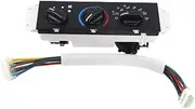 HRBTBGPULX 55037473AB HVAC Heater Control Switch Panel Fit for Jeep Wrangler TJ 1999-2004 A/C Control Panel with Blower Motor Switch AC Resistance