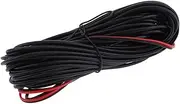 10m Car Rear View Camera RCA Four pin to 2.5mm Extension Cable Cord Black