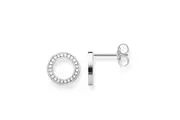 Thomas Sabo Earrings - Circles Silver Studs