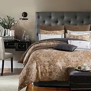 Duvet Cover Queen Size Set Boho Floral Pattern Duvet Cover Queen for Queen Size Bed Vintage Soft Bedding Leaf Print Paisley Duvet Cover with Pillowcases