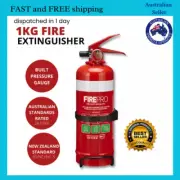 FirePro 1kg Fire Extinguisher Dry Powder Car Boat Home Caravan Pro W/ Bracket