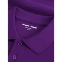 在飛比找ETMall東森購物網優惠-經典紫色夏季短袖羅紋領合體T恤