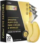 Under Eye Patches (20 Pairs) - Golden under Eye Mask Amino Acid & Collagen, u...