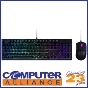 Coolermaster MasterSet MS110 Combo RGB Keyboard and Mouse MS-110-KKMF1-US