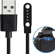PTHTECHUS Smartwatch Magnet Suction Interface Charging Cable Waterproof IP67 Smart Watch Phone T30 S8 Y17 Y19 S12 4G Smartwatch for 4-pin