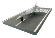 Daron Runway 24 - B-1 Lancer Bomber with Connectable Runway - RW025