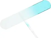 IWOWHERO 2Pcs Glass Nail Files for Natural Nails Portable and Reusable Fingernail Tools with Stylish Handle for Home Manicure Go Touch Ups