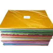 Adhesive Glitter EVA Foam Sheets, 20-inch x 27-1/2-inch, 10-count