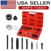 13Pcs Power Steering Pump Pulley Puller Remover & Alternator Installer Tool Kit