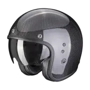 Belfast Carbon Evo Solid Black Jet Helmet
