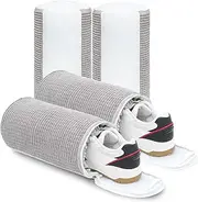 ZANZER 2Pcs Shoe Washing Machine Bag, Reusable Laundry Shoe Bag for Washer and Dryer, Shoe Cleaning Bag, Shoe Washing Bag Keep 360° Cleaning for Sneaker Gym Shoes