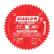 Diablo D0748CFA 5800 RPM 48 Teeth Cermet II Saw Blade 7-1/4 Dia. in. (Pack of 5)