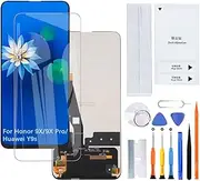 Display Screen for Honor 9X/9X Pro/Huawei Y9s STK-LX1 STK-L21 STK-LX3 HLK-AL10 LCD Screen Replacement Assembly with Kit