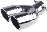 Fit for Toyota C-HR CHR 2017-2022, Exhaust Tips, Anti-Scratch Muffler tip, 1pcs Exhaust Tips, Stainless Steel Exhaust tip