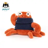 在飛比找蝦皮購物優惠-jELLYCAT英國正版新品套頭衫螃蟹兒童玩具毛絨玩具公仔玩
