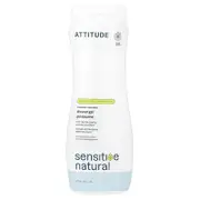 ATTITUDE, Sensitive Natural, Shower Gel, Unscented, 16 fl oz (473 ml)
