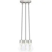Color Cord Company 3 Port Pendant Chandelier Lighting Ceiling Mount Canopy Kit