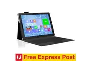 Microsoft Surface Pro 7+ (12.3") Slim Folio Flip Case by MEZON Compatible with Type Cover Keyboard Black FREE EXPRESS