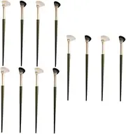 Baluue Sets In-one Makeup Brush Set Angled Nose Contour Brush for Puffy Eyes Dark Circles for Cream Powder Pcs