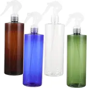 Ipetboom 4pcs Refillable Travel Spray Bottles Leakproof Perfume Dispenser Containers Transparent for and Storage