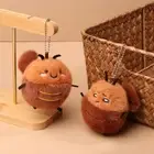 Cartoon Cockroach Plush Keychain Stuffed Animal Doll Keyring Backpack Pendant