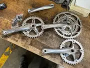 SANTANA Tandem Crankset 170mm 175mm Triple Octalink Bike - BRAND NEW - Complete