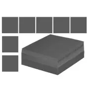 12x12" Chipboard Sheets 35Pcs Book Board Binders Board, Black