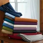 400TC Egyptian Cotton New Split King Bed - 2 Long Single Beds 5 Pce Sheet Set