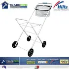 Laundry Trolley Hills® Deluxe Panache with Peg Basket Foldable Clothes 3693686