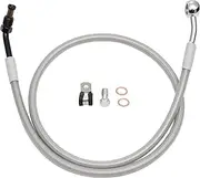 2018-2023 Softail 14" Ape Hanger Front Brake Line Kit Stainless Steel Braided Extention Brake Cable for 2018-2023 Harley Softail with ABS Models