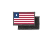 Patch Printed Badge Flag Liberia