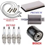Tune Up Kit Filters Spark Plugs Wire For CHEVROLET S10 L4 2.2L; TBI 1998-1999