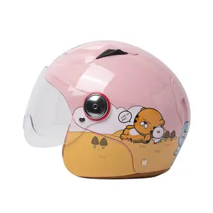 清倉特賣兒童頭盔認證四季通用小男孩女孩電瓶車安全帽寶寶半盔