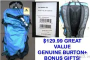 NEW/NWT 25L BURTON SKYWARD BACKPACK VALARTA RIPSTOP FABRIC+BONUSES-$130+VALUE!