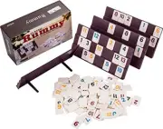 Classic Rummy Cube,106 Rummy Game with Portable Carton, Tradditonal Board Game