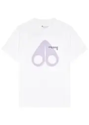 Moose Knuckles Maurice Logo-print Cotton T-shirt - Off White XL