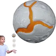 Euyehn Bounce Balls | Volcanic Magma Jumping Ball - Vibrant Colors, Preschool Learning Activities, Educational Outdoor Games for Backyard Play Parent-Child Interaction